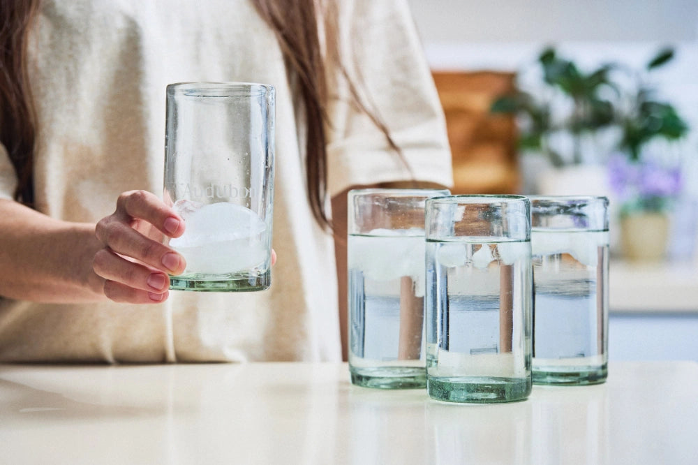 ARENA Light-Tinted (Highball Glasses) – 100% Recycled & Handcrafted - Set of 4 units